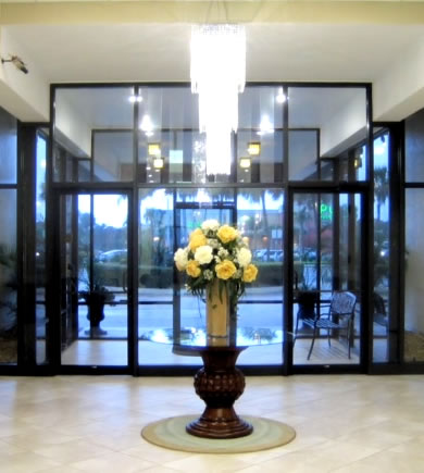 Front entrance
